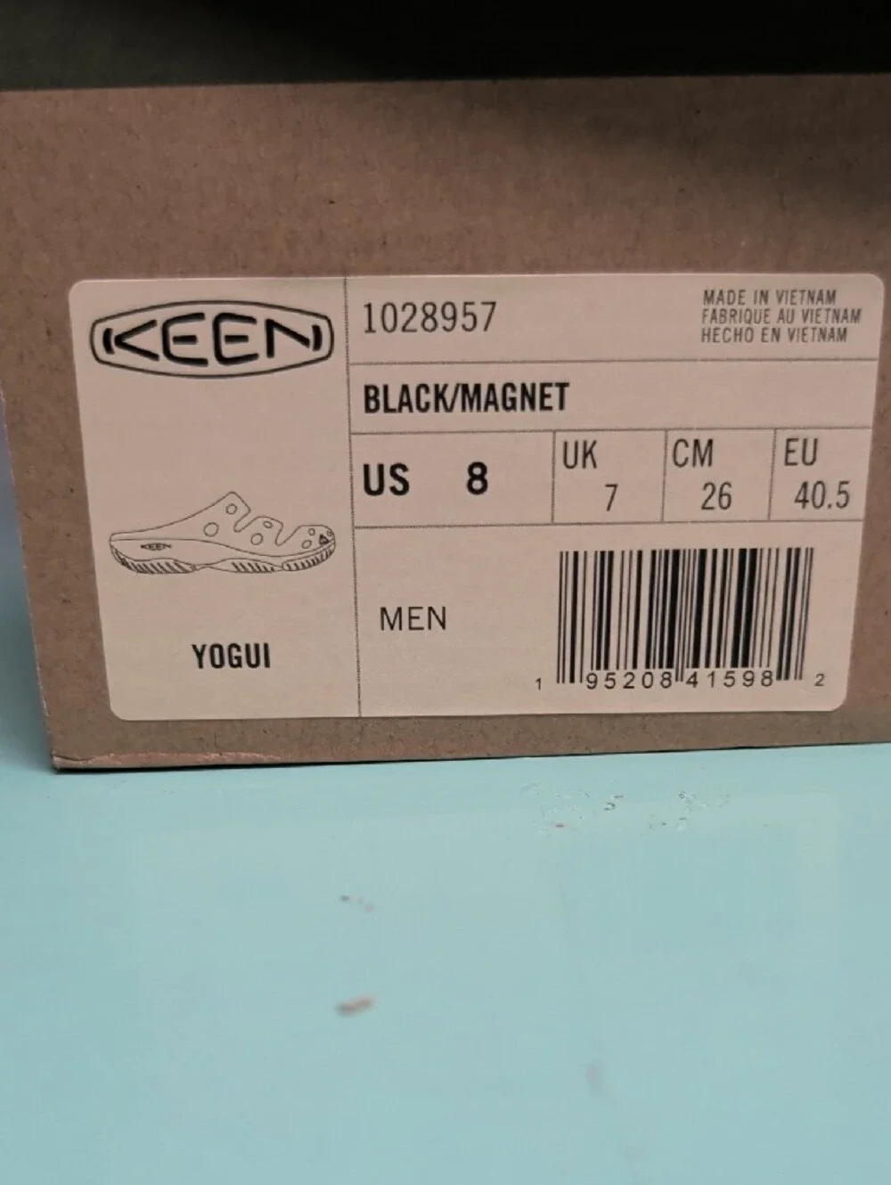 Keen Black Magnet Slip-On Clog